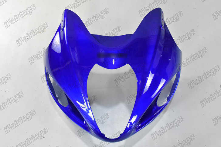 Suzuki Hayabusa GSX1300R blue nose fairing