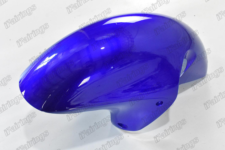 Suzuki Hayabusa GSX1300R blue front fender mudguard