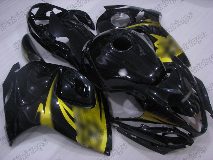 Suzuki Hayabusa GSX1300R gloss black plastic cover