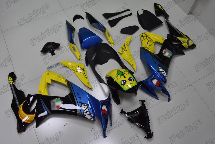 2008 2009 2010 Kawasaki Ninja ZX-10R ZX-10RR Rossi AGV Shark body kits