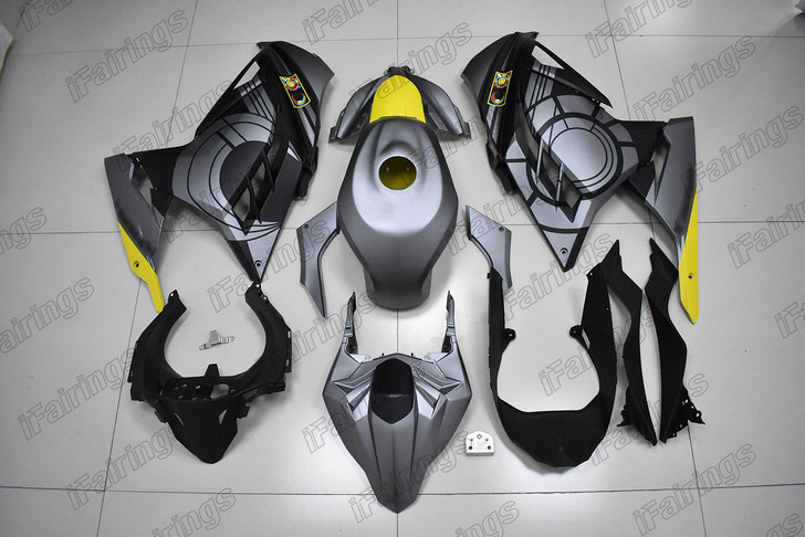 Kawasaki Ninja 300 ZX-300 EX-300 matte gray plastic kit