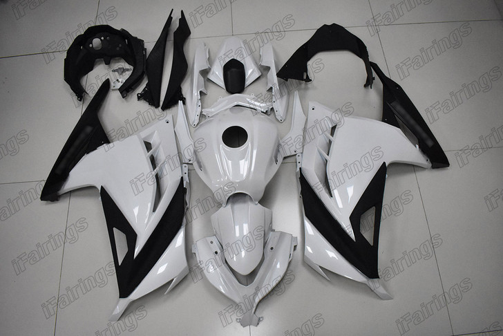 Kawasaki Ninja 300 ZX-300 EX-300 OEM bodywork pearl white and matte black