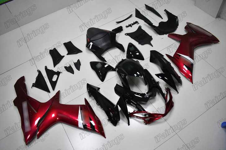 2011 to 2020 Suzuki GSX-R600 GSX-R750 original fairing red and black