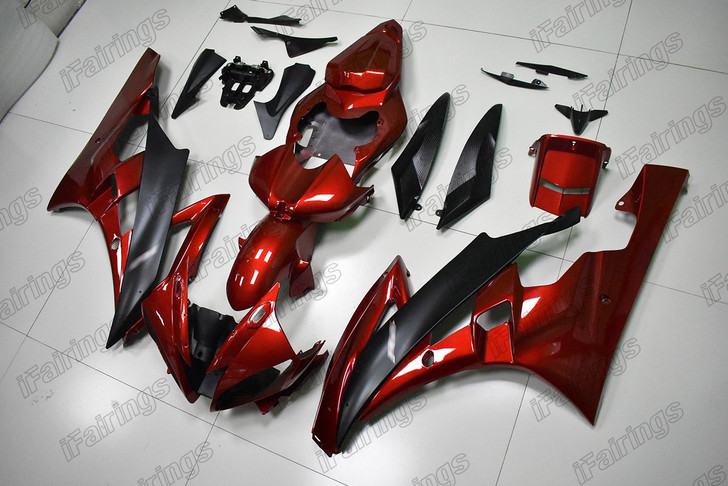 2006 2007 Yamaha YZF-R6 original fairing red and black