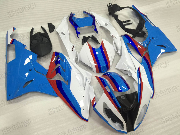 2015 2016 BMW S1000RR white and blue