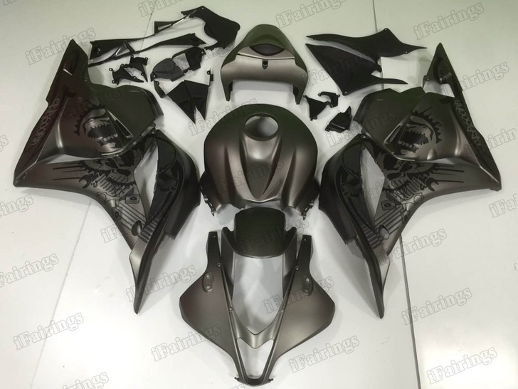 2009 2010 2011 2012 Honda CBR600RR matte grey fairing