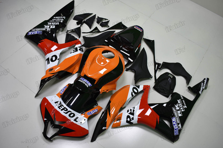 2007 2008 Honda CBR600RR Repsol Replacement fairing and body kit