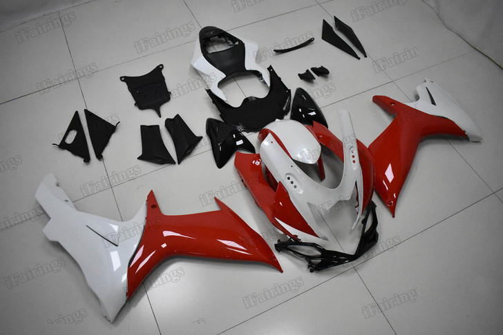 2011 2012 2013 2014 2015 2016 2017 2018 2019 Suzuki GSXR600/750 Gixxer red and white fairing