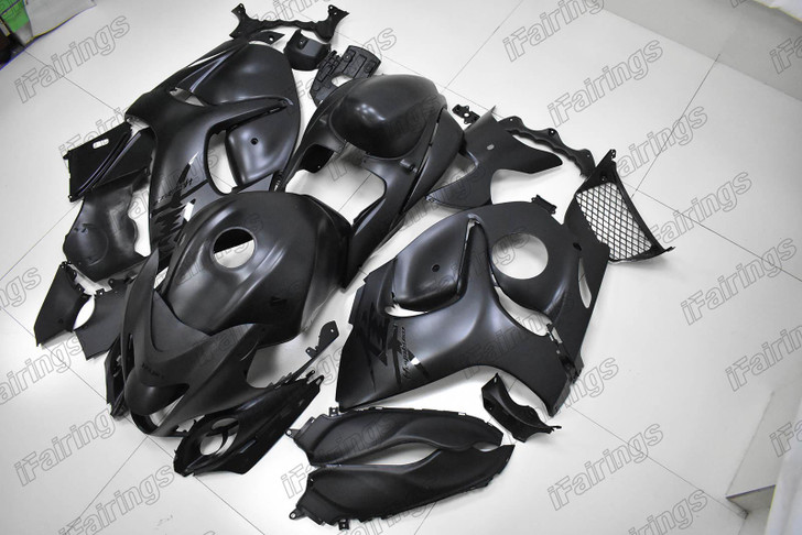 2008 to 2020 Suzuki Hayabusa GSX1300R matte black fairing