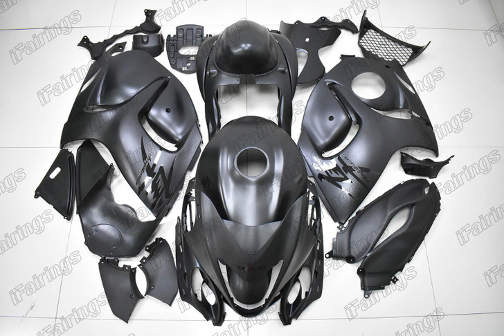 2008 to 2020 Suzuki Hayabusa GSX1300R flat black fairing
