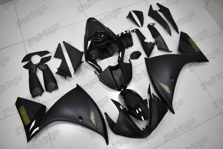 2009 2010 2011 Yamaha YZF-R1 black body kit