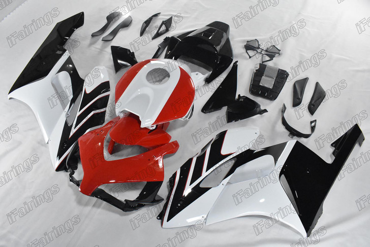 2004 2005 Honda CBR1000RR aftermarket fairing red white and black