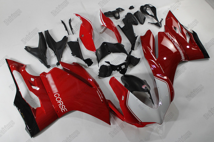 Ducati 959 1299 Panigale Corse red_white body kit