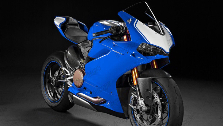 Ducati 959 1299 Panigale blue fairing