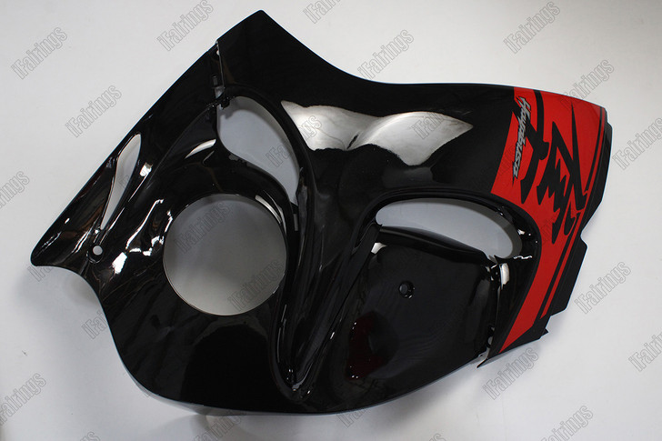 2008 to 2020 Suzuki Hayabusa GSX1300R gloss black plastic kit