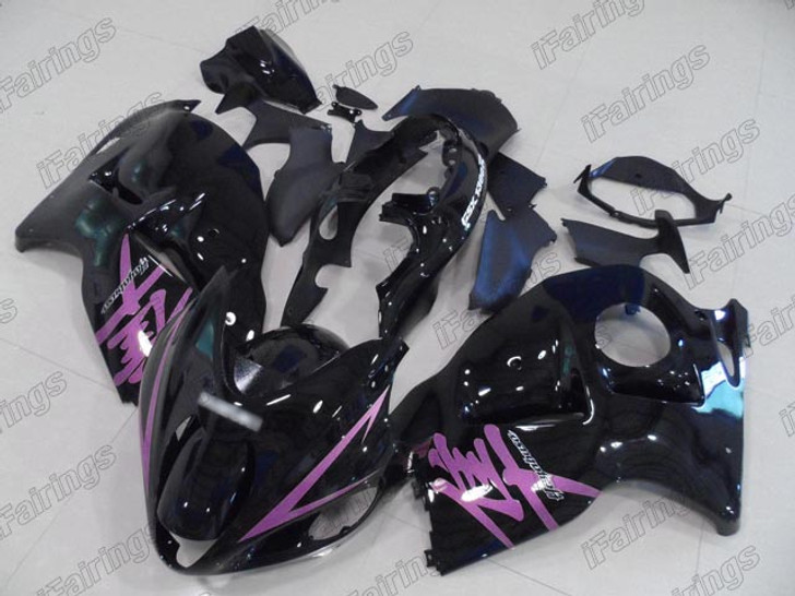 1999 to 2007 Suzuki Hayabusa GSX1300R pink graphic fairing