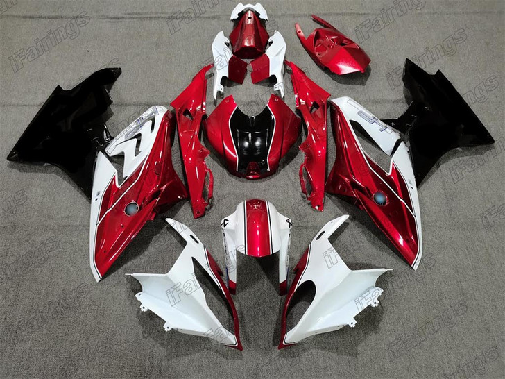 2015 2016 2017 2018 BMW S1000RR HP4 red white and black fairing