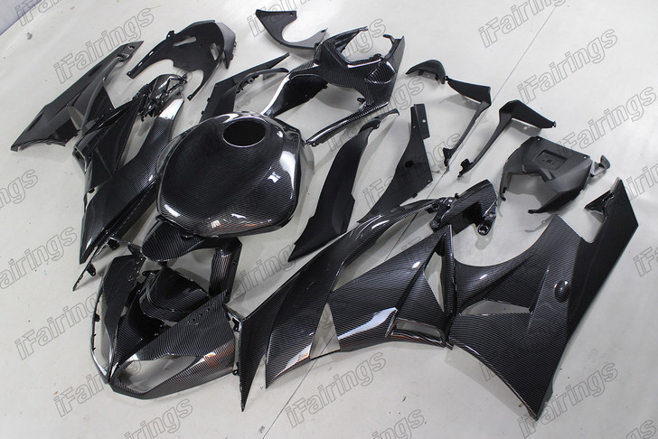 2009 2010 2011 2012 Kawasaki Ninja ZX6R ZX-6RR Carbon Fiber fairings