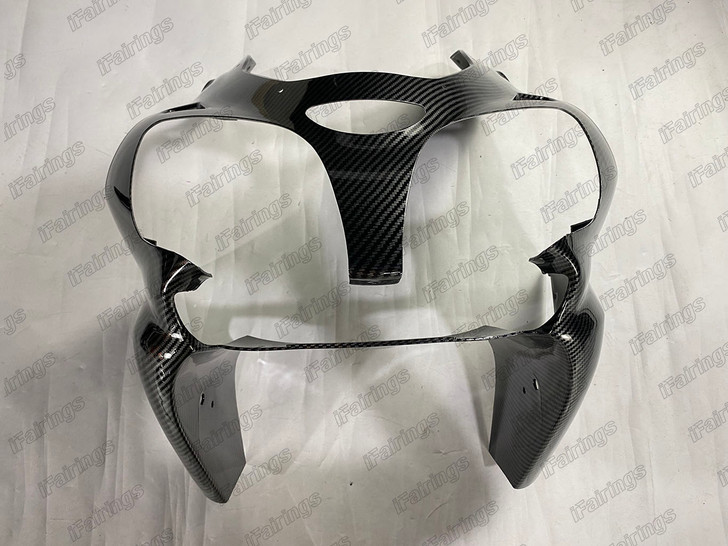 2000 2001 2002 Kawasaki Ninja ZX6R ZX-6RR Carbon Fiber nose cowl