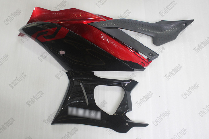 2019 2020 2021 2022 2023 2024 Yamaha YZF-R3 red_black plastic kit