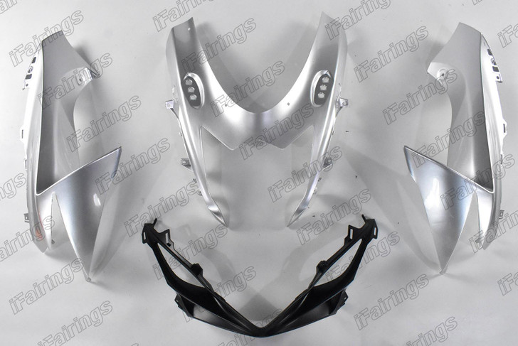 Suzuki GSXR600 GSXR750 silver front upper fairing