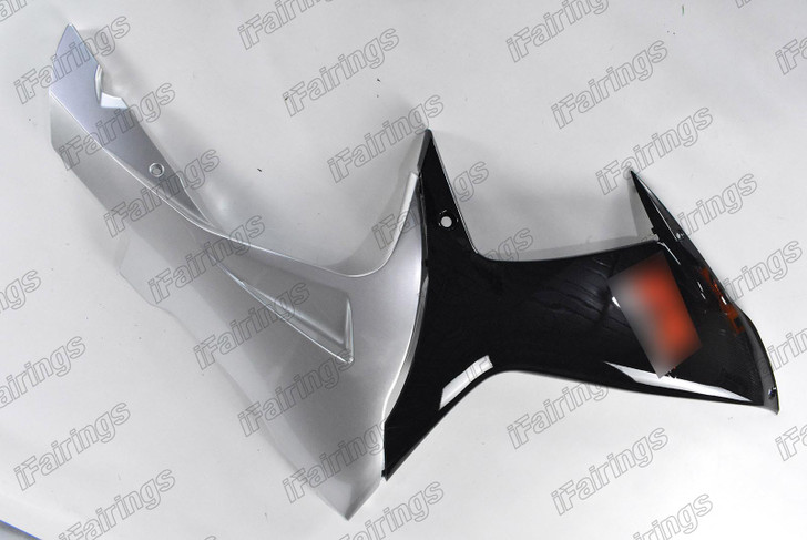 Suzuki GSXR600 GSXR750 cowling silver and black