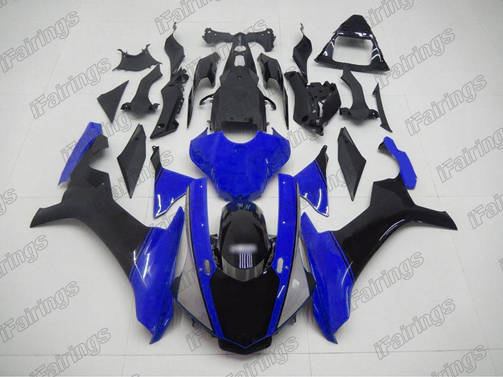 2015 2016 2017 2018 2019 Yamaha YZF R1 blue and black fairings