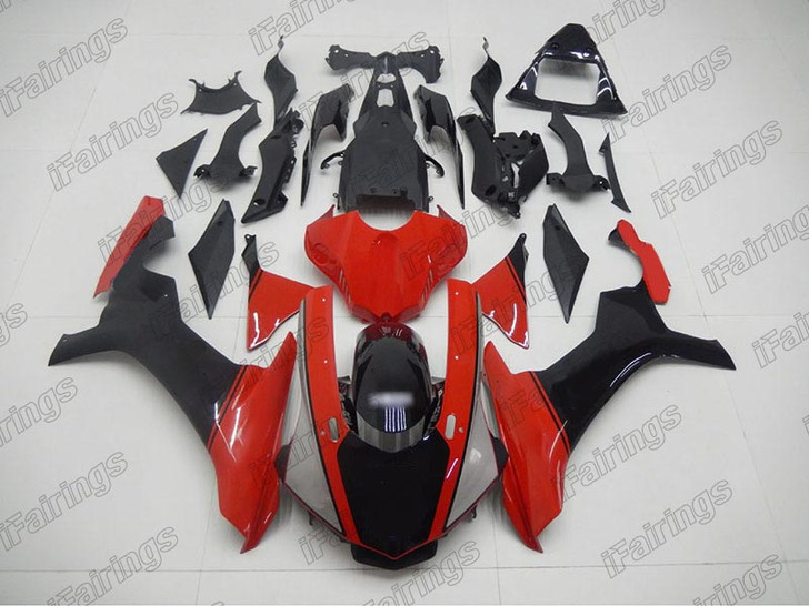 2015 2016 2017 2018 2019 Yamaha YZF R1 red and black fairings