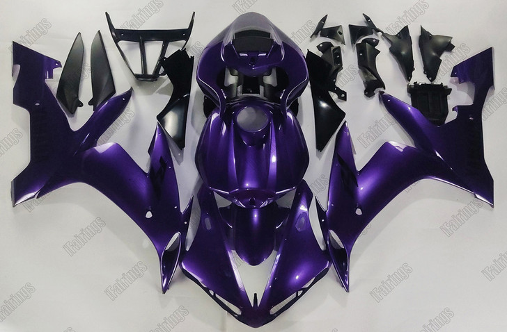 2004 2005 2006 Yamaha YZF-R1 purple_black bodywork