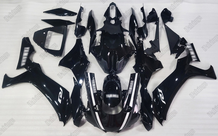 2020 2021 2022 2023 2024 2025 Yamaha YZF-R1 pearl black bodywork