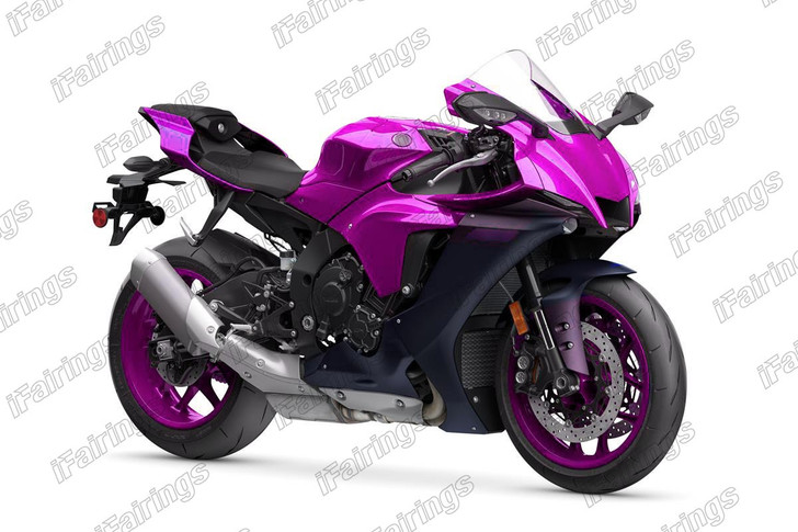 2020 2021 2022 2023 Yamaha YZF-R1 pink and black fairings