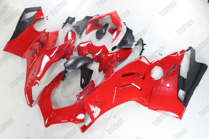 Aftermarket fairing for Ducati Panigale V4/V4S 2020 2021 in red.