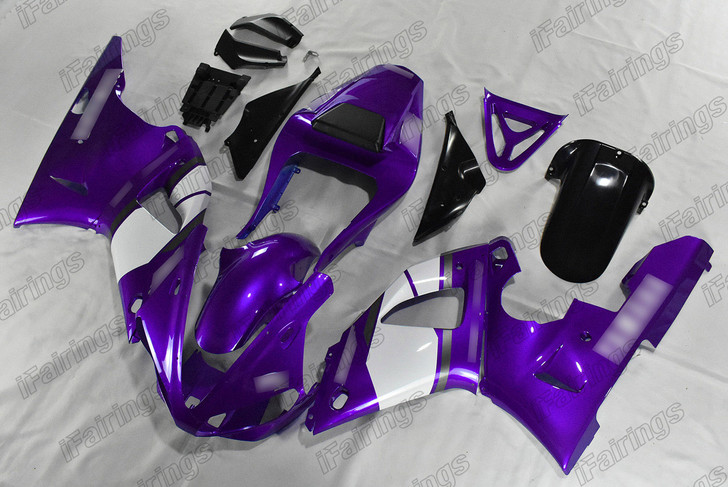 2000 2001 Yamaha YZF-R1 purple fairings