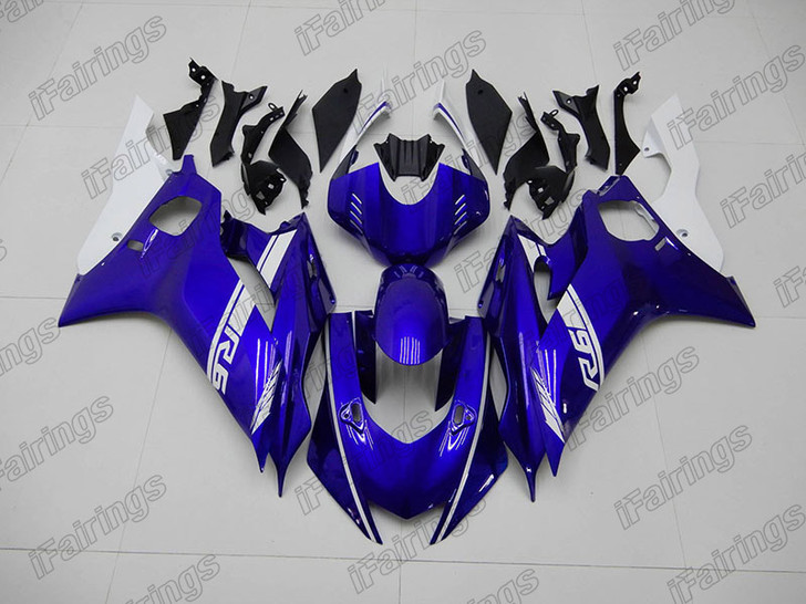 2017 2018 2019 2020 2021 Yamaha YZF-R6 blue and white fairings