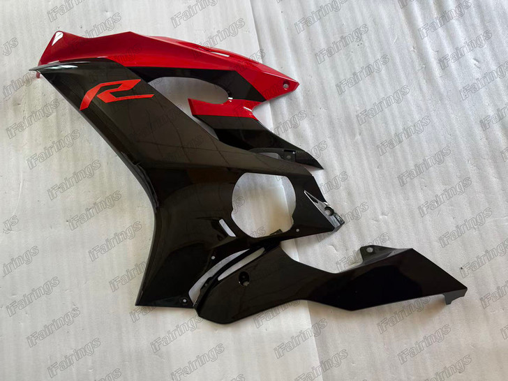 2017 2018 2019 2020 2021 2022 2023 Yamaha YZF-R6 plastic kit red_black