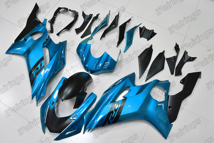 2017 2018 2019 2020 2021 Yamaha YZF-R6 light blue fairings.