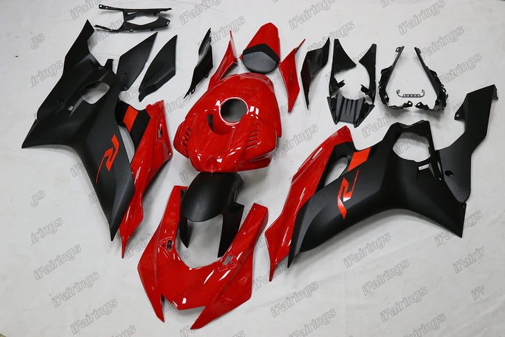 Aftermarket fairing for 2017-2023 YZF-R6 | Ready-to-Install & Perfect Fit | Gloss Red/Matte Black.