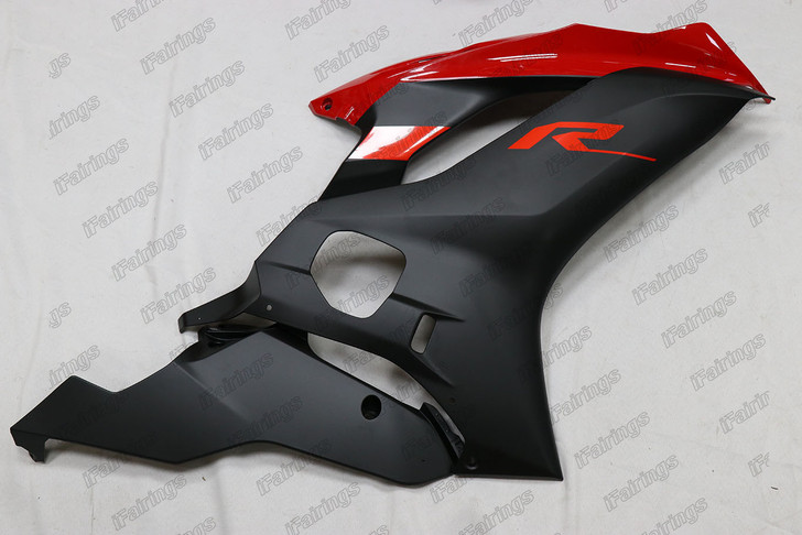2017 2018 2019 2020 2021 2022 2023 Yamaha YZF-R6 plastic kit in red_black