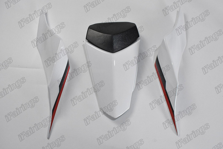 2017 2018 2019 2020 2021 Yamaha YZF-R6 white rear seat fairing