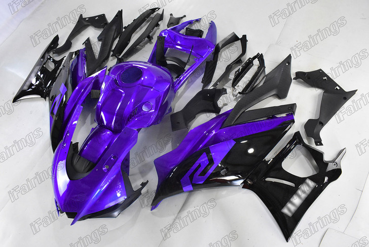 2019 2020 2021 Yamaha YZF-R3 purple and black fairings