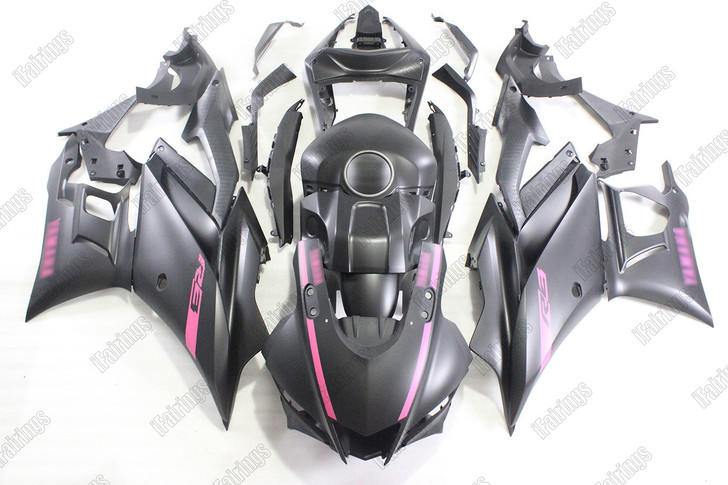 2019 2020 2021 2022 2023 2024 Yamaha YZF R3 matte black bodywork