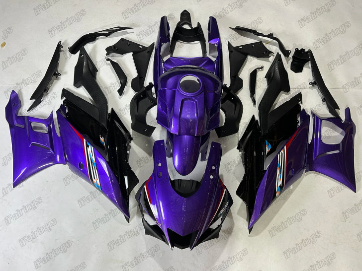 2019 2020 2021 2022 2023 2024 Yamaha YZF-R3 candy purple bodywork