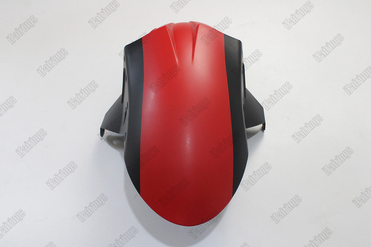 2007 2008 Kawasaki Ninja ZX-6R ZX-6RR 636 red_black fender