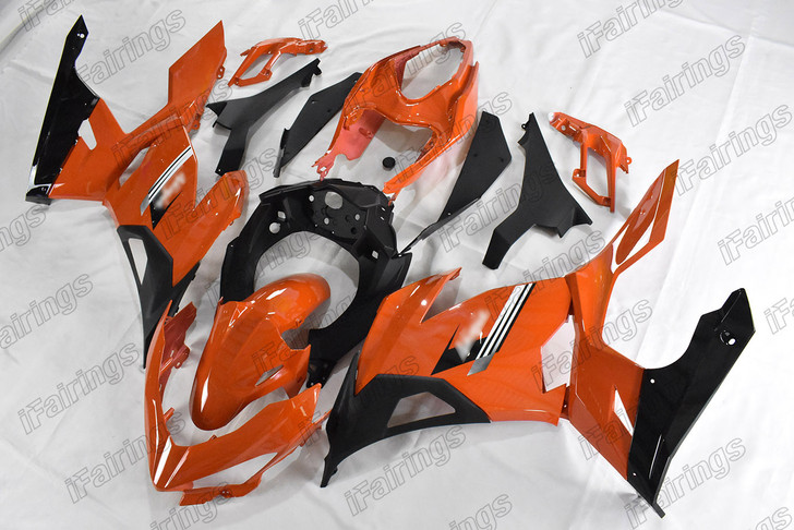 Kawasaki Ninja 400 EX400 orange and black fairing