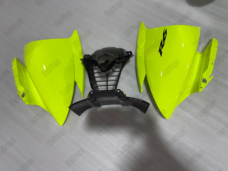 2006 2007 Yamaha YZF-R6 Neon Yellow Fluorescent Yellow body kits