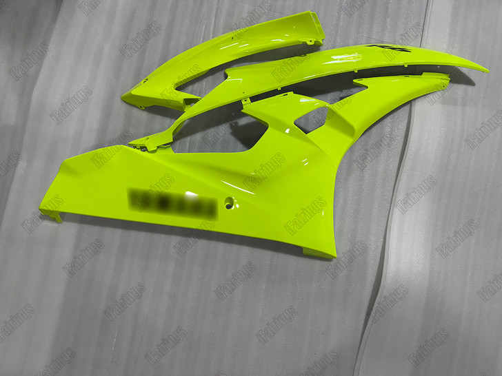 2006 2007 Yamaha YZF-R6 Neon Yellow Fluorescent Yellow plastic kit