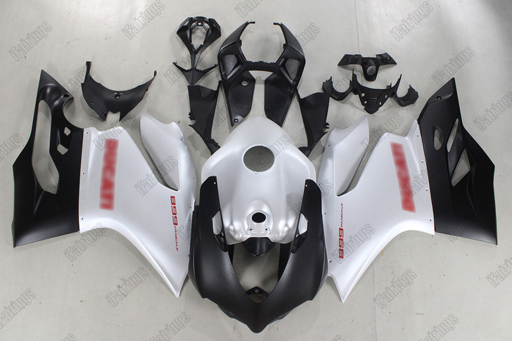 Ducati 899 1199 Panigale white_black bodywork