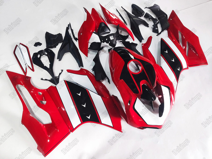 Ducati 899 1199 Panigale custom red body kits