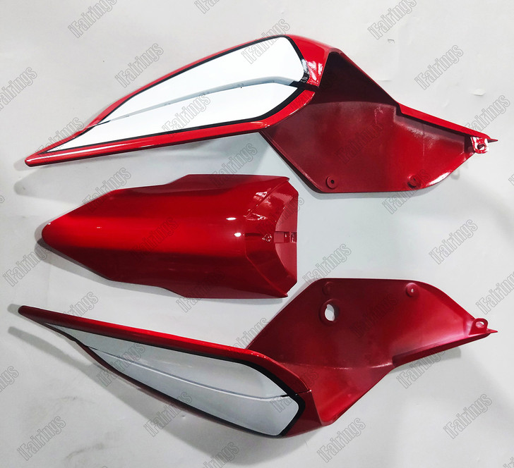 Ducati 899 1199 Panigale custom red tail fairing
