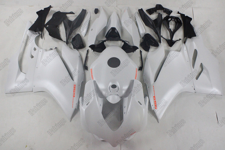 Ducati 899 1199 Panigale matte white bodywork